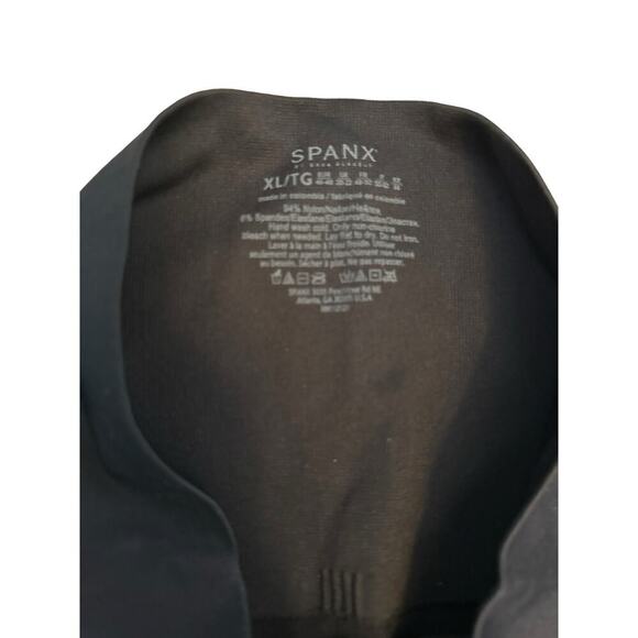 SPANX Look At Me Now Seamless Leggings In Black Size XL - Picture 7 of 9